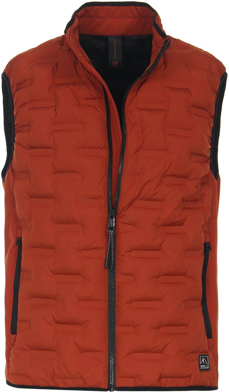 Casa Moda Bodywarmer Orange - Größe L von Casa Moda