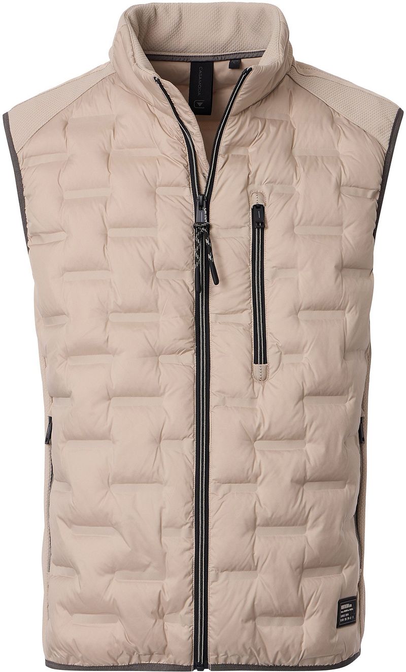 Casa Moda Bodywarmer Squaredpuff Ecru - Größe 3XL von Casa Moda