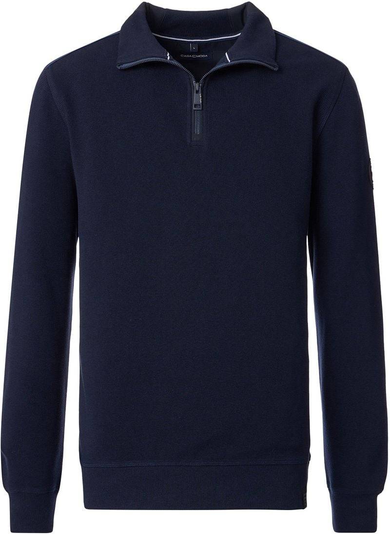Casa Moda Half Zip Sweat Navy  - Größe 4XL von Casa Moda