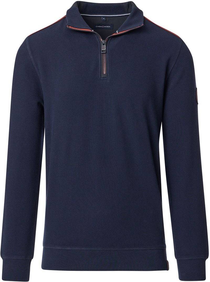 Casa Moda Half Zip Sweat Navy - Größe XXL von Casa Moda