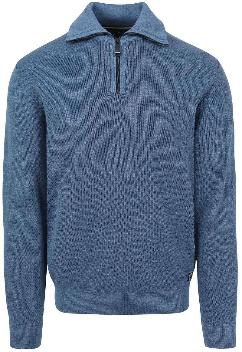 Casa Moda Halfzip Pullover Blau - Größe M von Casa Moda