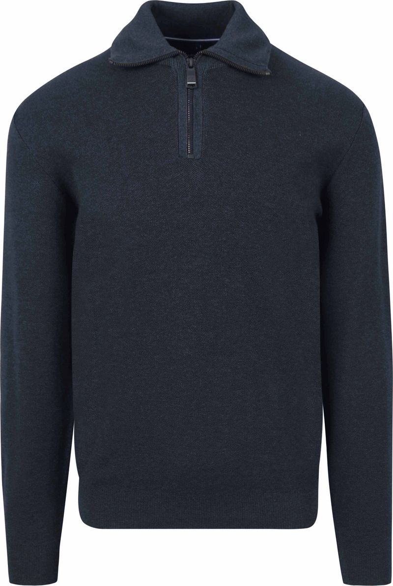 Casa Moda Halfzip Pullover Dunkelblau - Größe L von Casa Moda