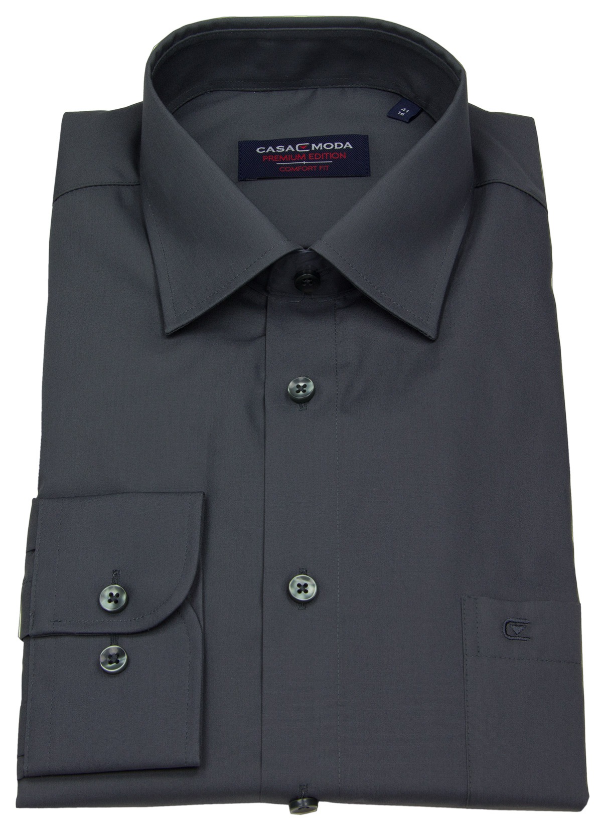 Casa Moda - Hemd - Comfort Fit - anthrazit von Casa Moda