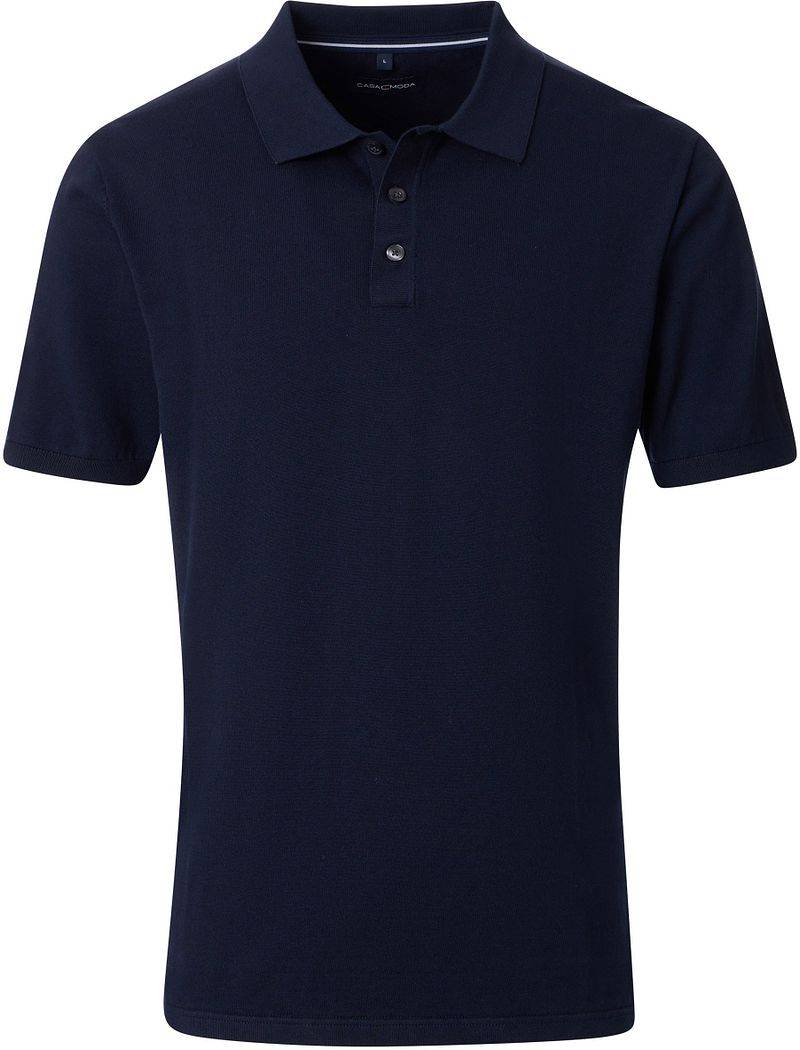 Casa Moda Polo Knitted Navy - Größe L von Casa Moda