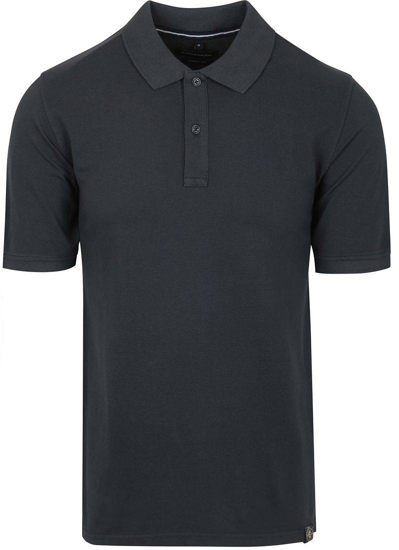 Casa Moda Polo Piqué Garment Dye Navy - Größe XL von Casa Moda