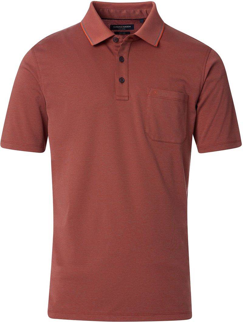 Casa Moda Poloshirt Brique - Größe L von Casa Moda