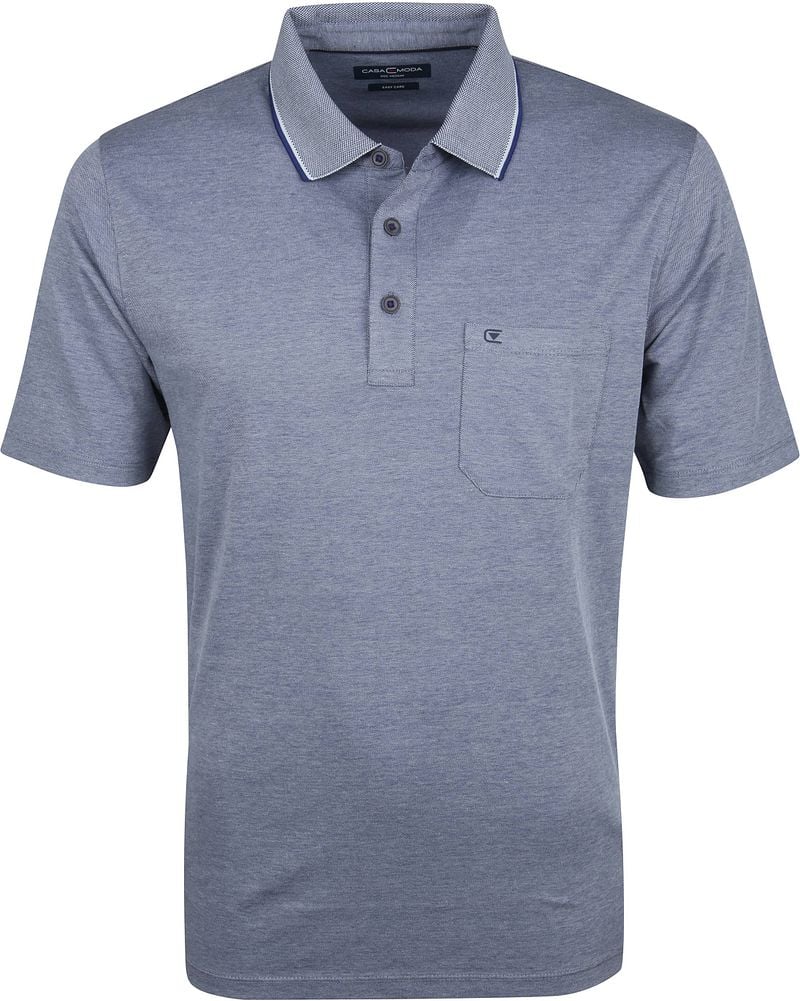 Casa Moda Poloshirt Dunkelblau Design - Größe XXL von Casa Moda