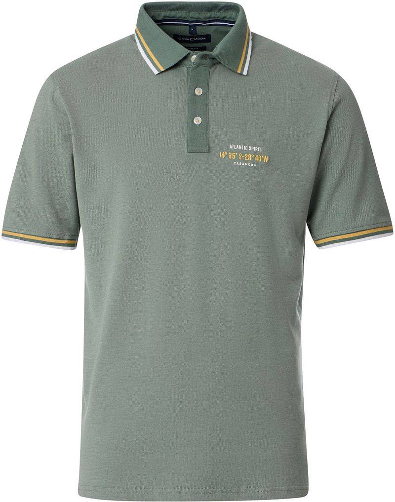 Casa Moda Poloshirt Logo Grün - Größe XXL von Casa Moda