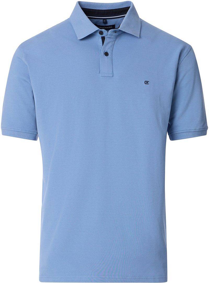 Casa Moda Poloshirt Stretch Blau  - Größe M von Casa Moda