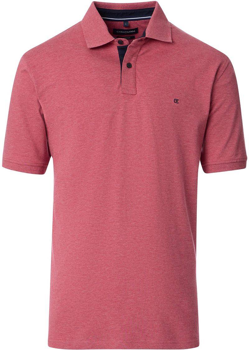 Casa Moda Poloshirt Stretch Brick - Größe L von Casa Moda