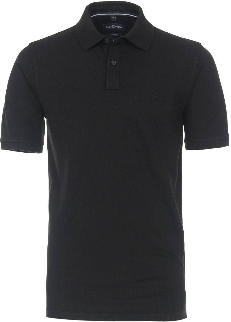 Casa Moda Poloshirt Stretch Schwarz - Größe XXL von Casa Moda