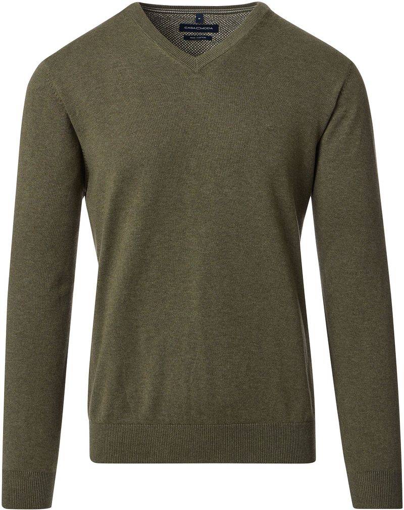 Casa Moda Pullover Olivgrün - Größe L von Casa Moda