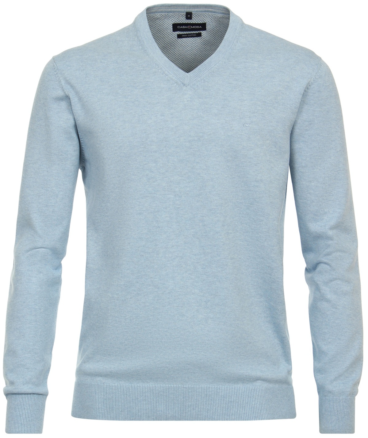 Casa Moda - Pullover - V-Ausschnitt - hellblau von Casa Moda