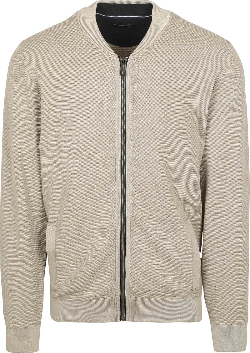Casa Moda Strickjacke Zip Structure Beige - Größe XXL Casa Moda Strickjacke Zip Structure Beige - Größe XXL von Casa Moda