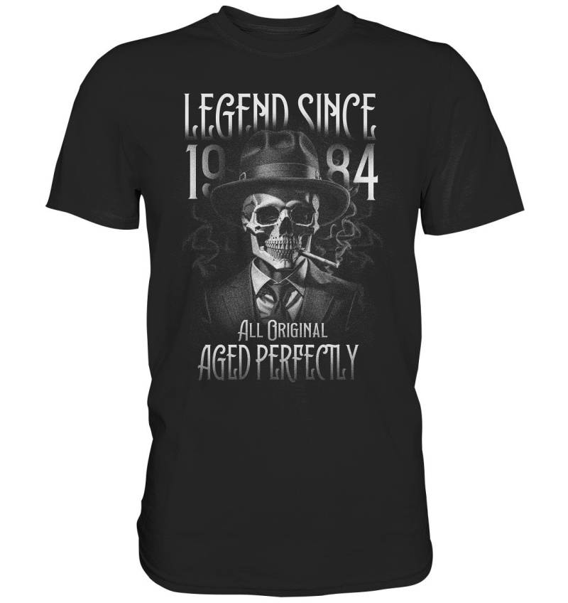 Lustiges Geschenk Zum 40. Geburtstag|Vintage|Mann Frau|Vater Mutter|'legende Seit 1984'|Aged Perfectly - Shirt Lustiges Geschenk Zum 40. Geburtstag|Vintage|Mann Frau|Vater Mutter|'legende Seit 1984'|Aged Perfectly - Shirt von CasaCorleone