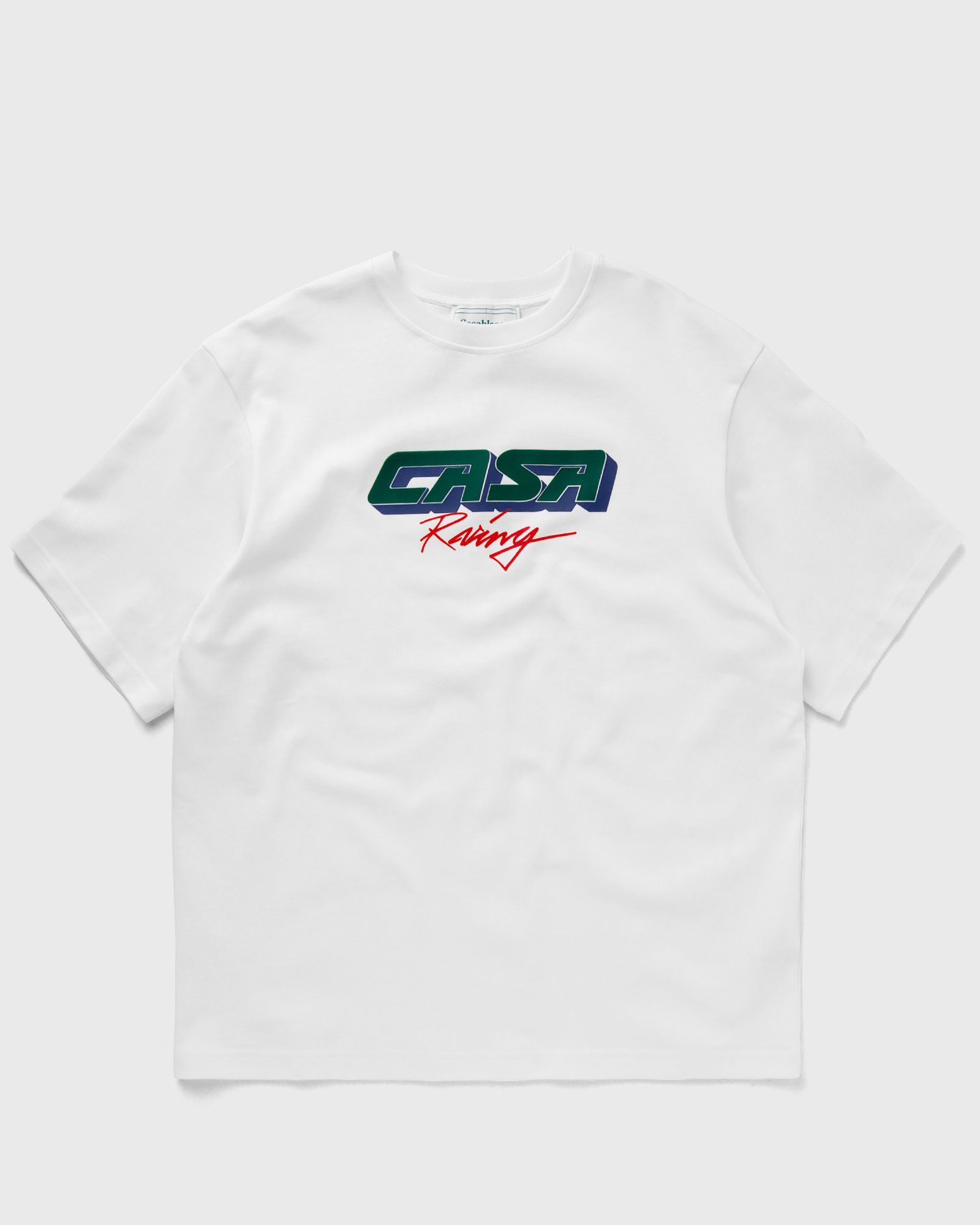 Casablanca CASA RACING 3D PRINTED OVERSIZED T-SHIRT men Shortsleeves white in Größe:L von Casablanca