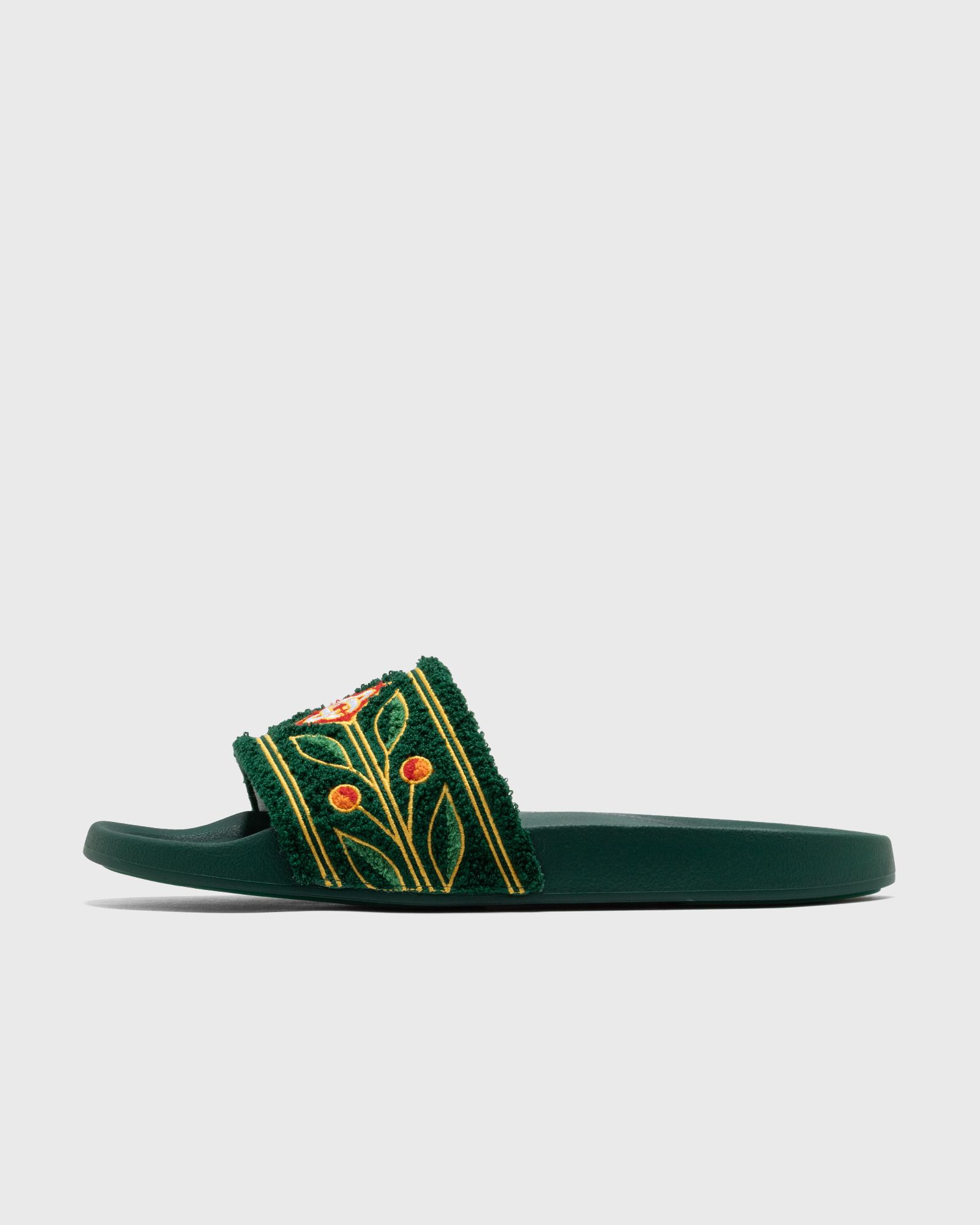 Casablanca EMBROIDERED TERRY SLIDER men Sandals & Slides green in Größe:40 von Casablanca