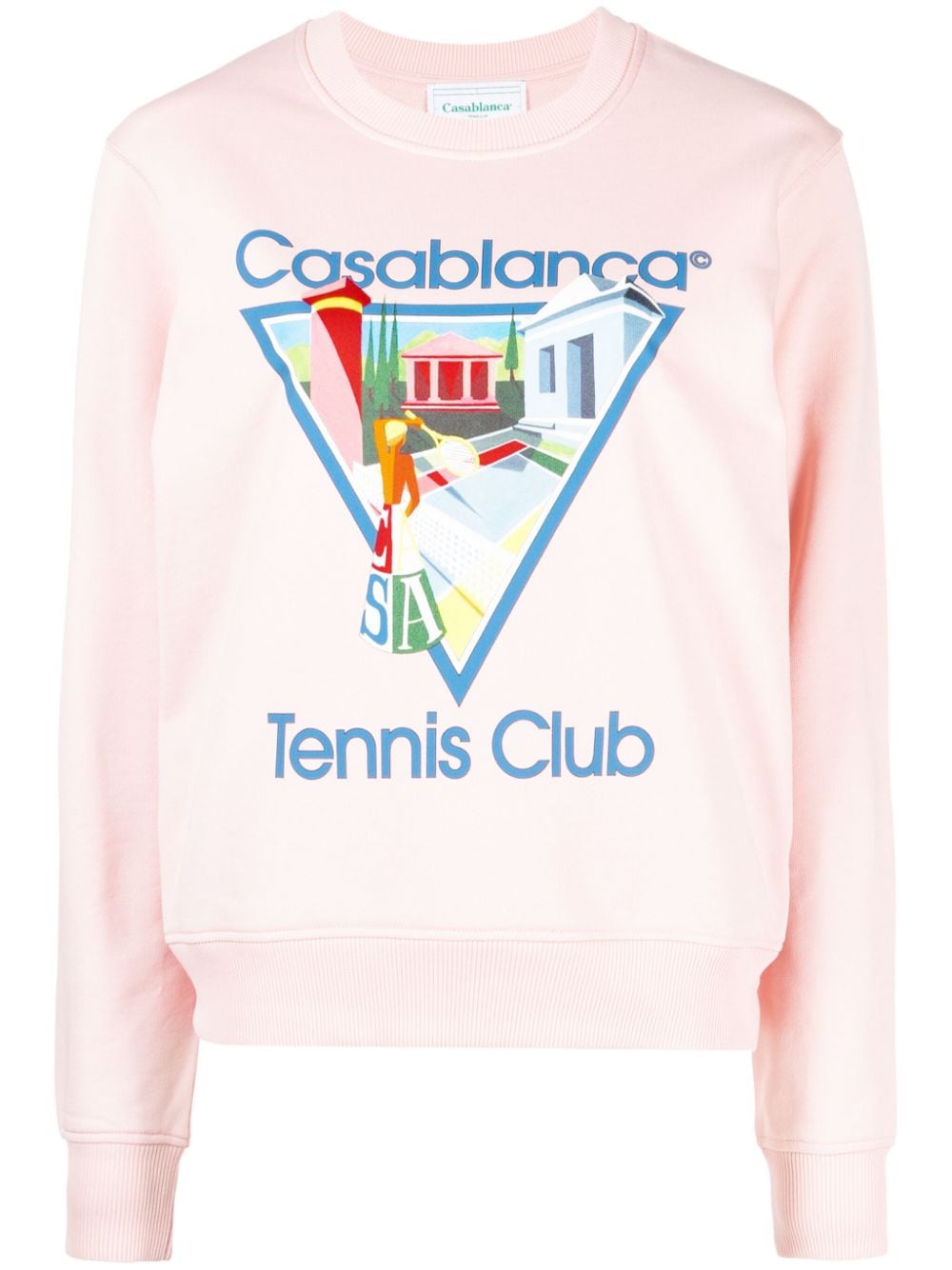 Casablanca Klassisches Sweatshirt - Rosa von Casablanca