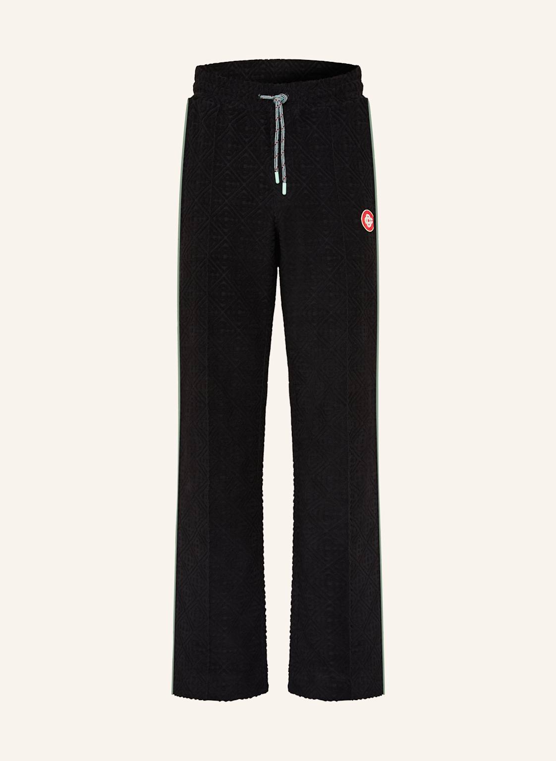 Casablanca Track Pants Aus Frottee schwarz von Casablanca