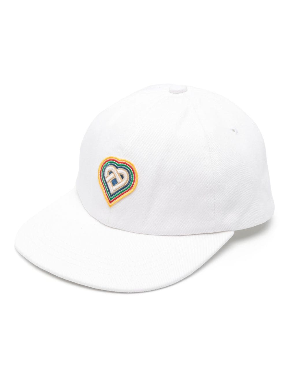 Casablanca Baseballkappe mit Logo-Stickerei - Weiß von Casablanca