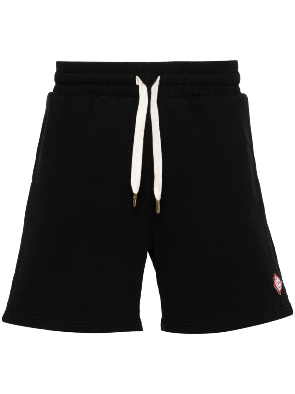 Casablanca Joggingshorts mit Logo-Patch - Schwarz von Casablanca