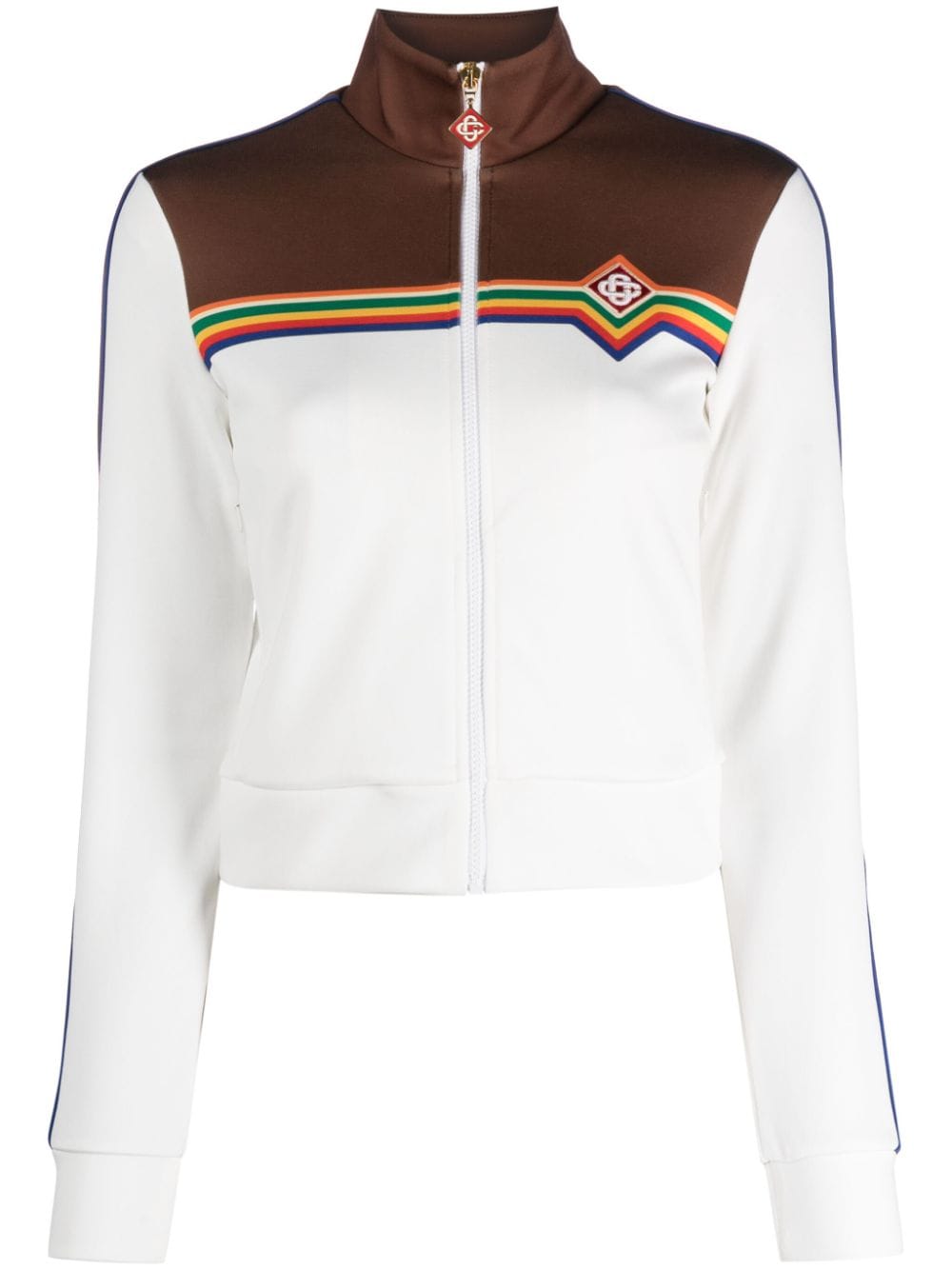 Casablanca Steppjacke mit Einsätzen - Weiß von Casablanca