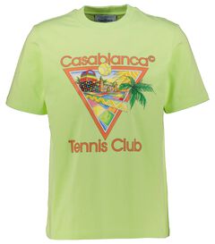 Herren T-Shirt aus Bio-Baumwolle AFRO CUBISM TENNIS CLUB von Casablanca