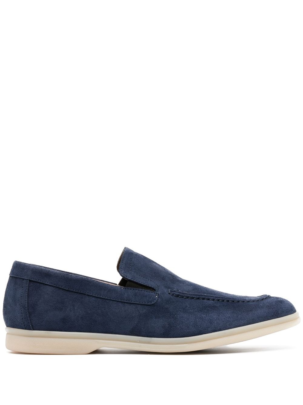 Casadei Antilope Loafer aus Wildleder - Blau von Casadei