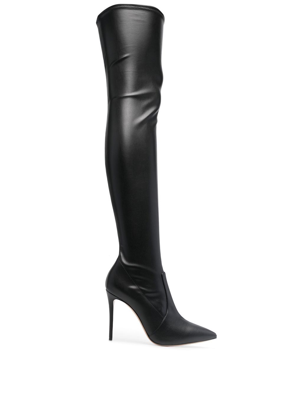 Casadei Kniehohe Julia Stiefel 115mm - Schwarz von Casadei