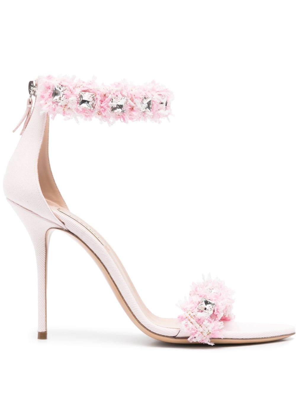 Casadei 'Elsa' Sandalen, 100mm - Rosa von Casadei