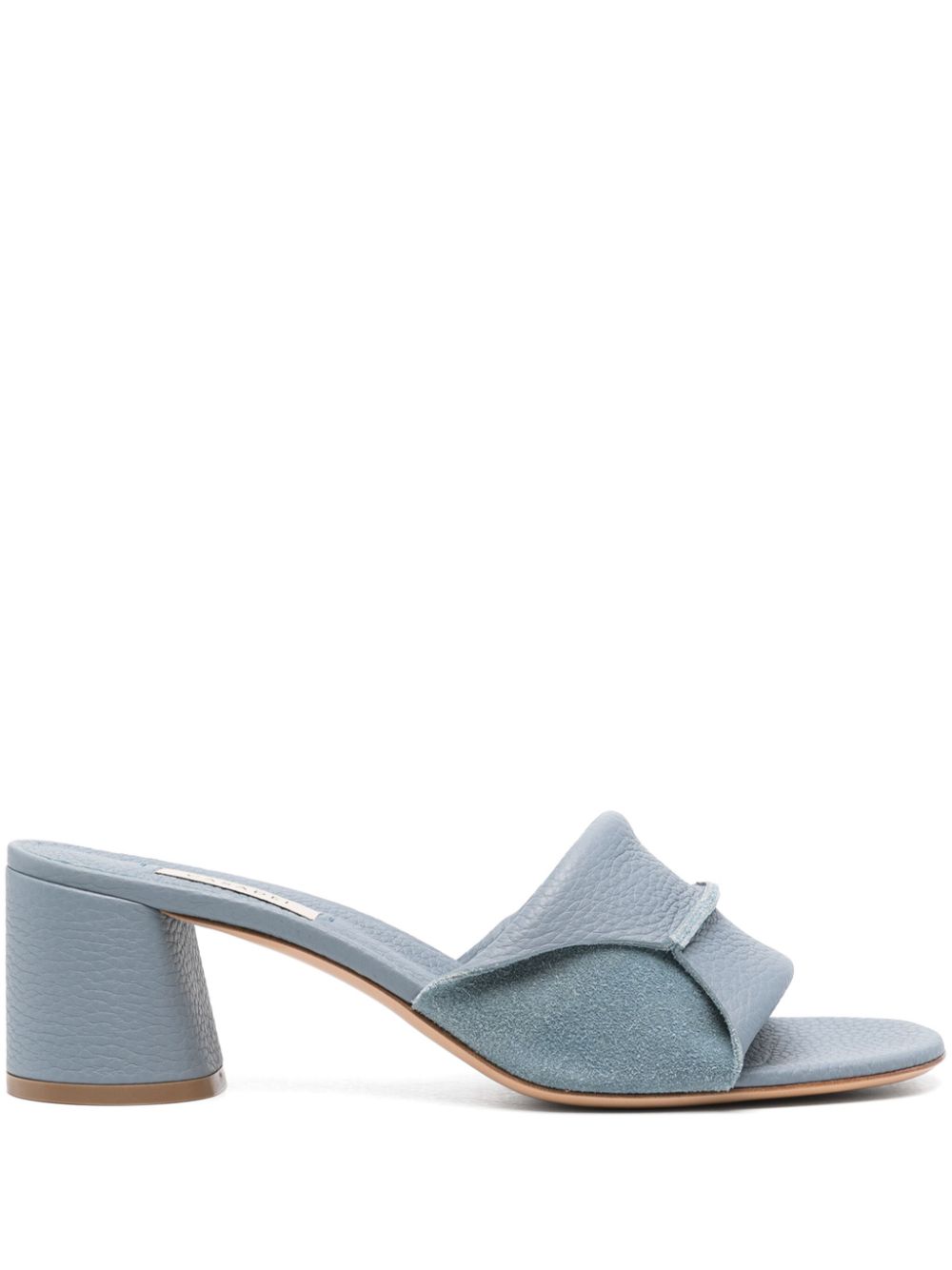 Casadei Parma Cleo Mules 70mm - Blau von Casadei