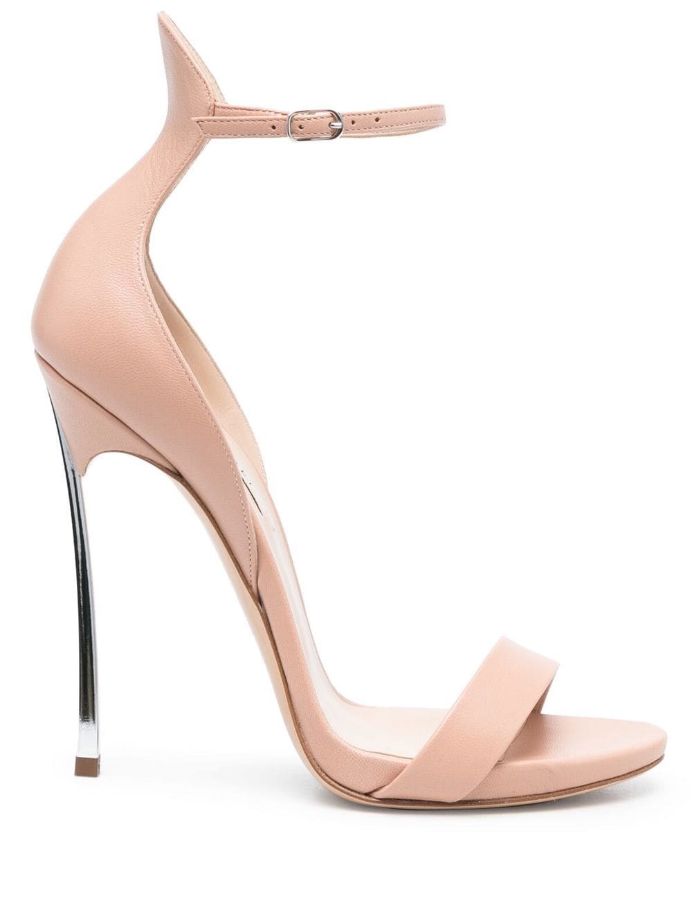 Casadei Sandalen mit Stiletto-Absatz 120mm - Nude von Casadei