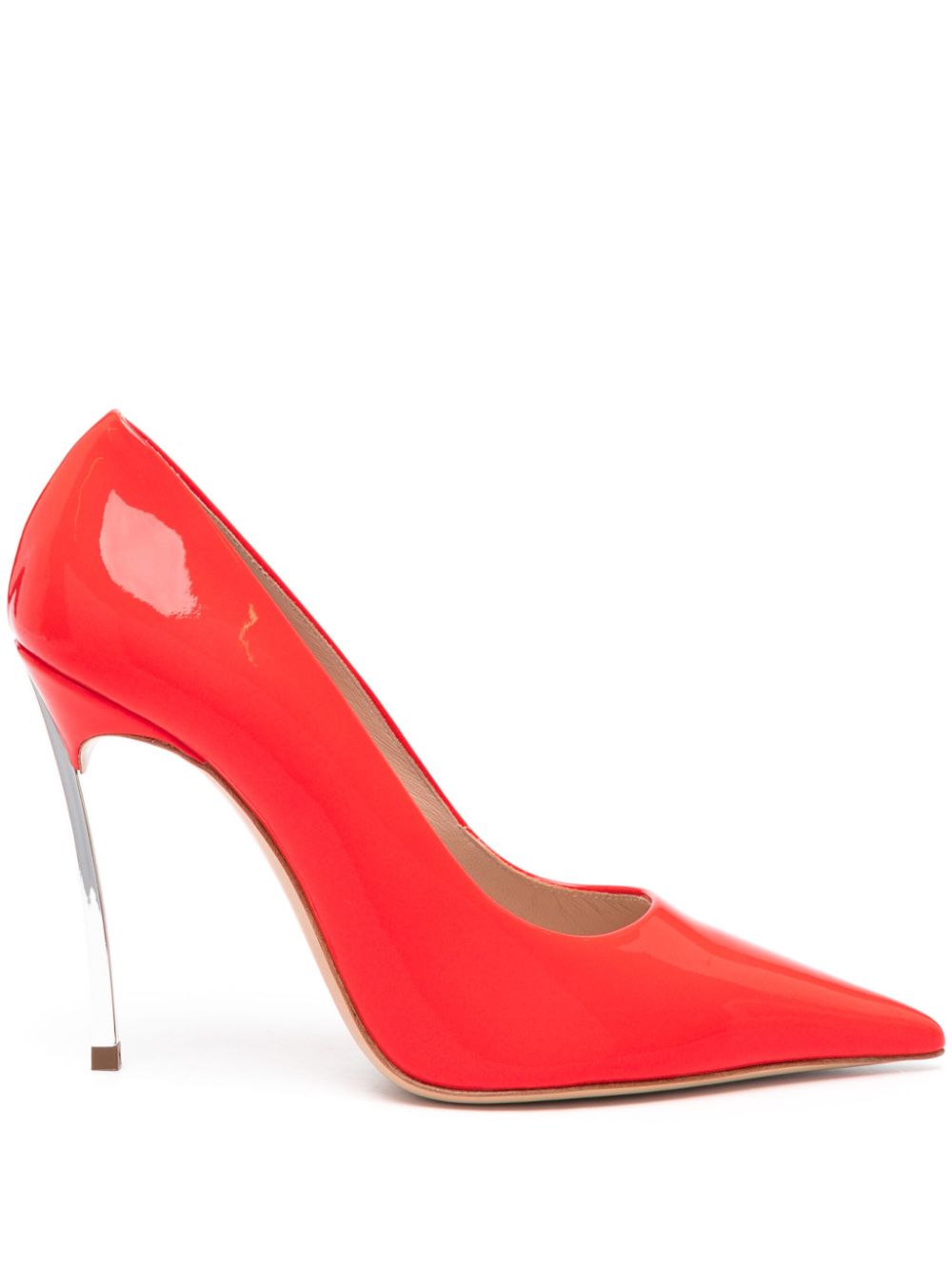 Casadei Superblade Pumps 100mm - Orange von Casadei