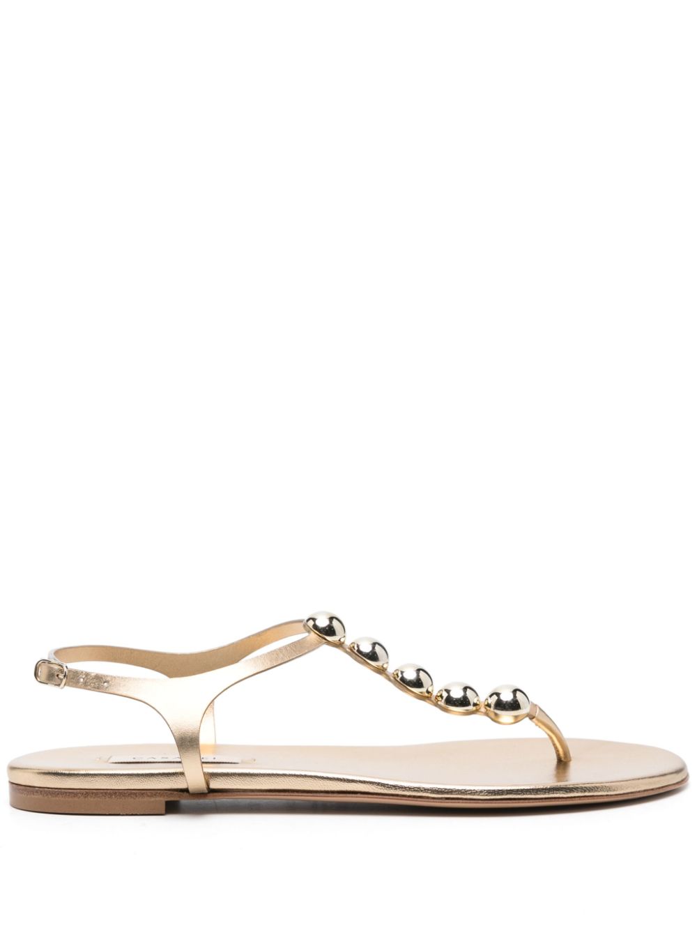 Casadei Tropicana Julia Metallic-Sandalen - Gold von Casadei