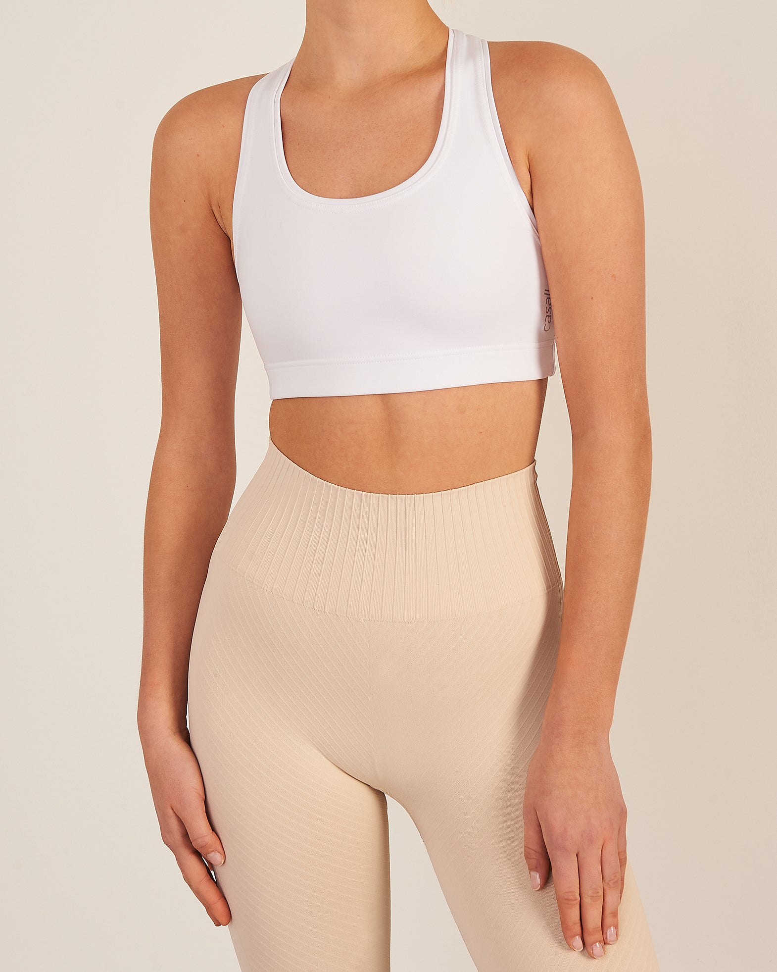 Casall Iconic Sports Bra A/B-cup White von Casall