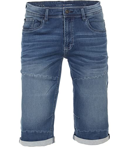 Casamoda Bermuda Short 3/4 Jeans Stretch dunkelblau Größe W38 von CASAMODA