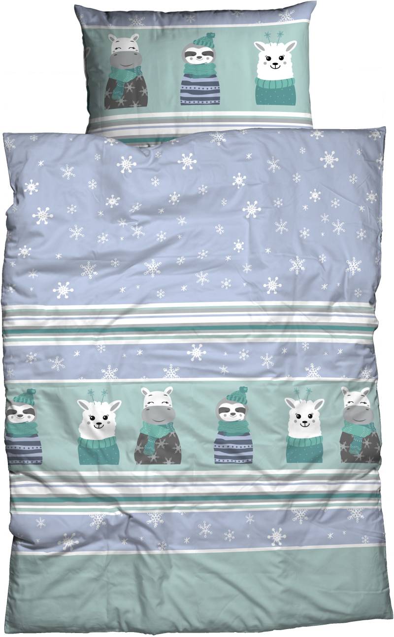 CASATEX Bettwäsche "Nisa" 2 Stk. tlg. lustiges, niedliches, fröhliches Design von Casatex