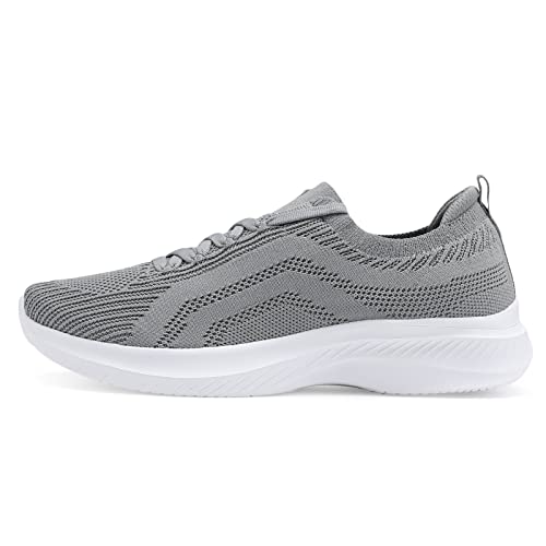Casbeam Damen-Laufschuhe, zum Reinschlüpfen, Tennis, Walking, Sneaker, leicht, atmungsaktiv, bequem, Arbeit, Fitnessstudio, Turnschuhe, stilvolle Schuhe, Grau-076, 41 EU Casbeam Damen-Laufschuhe, zum Reinschlüpfen, Tennis, Walking, Sneaker, leicht, atmungsaktiv, bequem, Arbeit, Fitnessstudio, Turnschuhe, stilvolle Schuhe, Grau-076, 41 EU von Casbeam