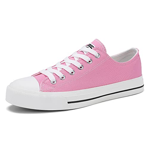 Casbeam Damen Segeltuchschuhe Damen Sneaker Turnschuh Low Top Textil Schuhe Low Top Sneakers Grün von Casbeam