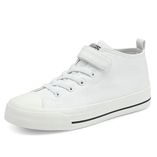 Casbeam Boys Canvas Schuhe Mädchen Mesh Lightweight Slip On Canvas Running White Sneakers Kids Casual Breanthable Tennis White Walking Schuhe Little Kid 31 EU Casbeam Boys Canvas Schuhe Mädchen Mesh Lightweight Slip On Canvas Running White Sneakers Kids Casual Breanthable Tennis White Walking Schuhe Little Kid 31 EU von Casbeam