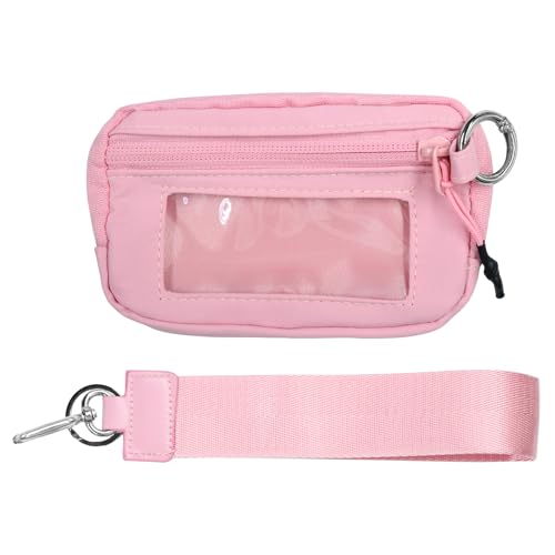 Casbomy Iris Wallet 2nd Gen, Damen Wristlet Brieftasche mit Reißverschluss, Pink, Unisex von Casbomy