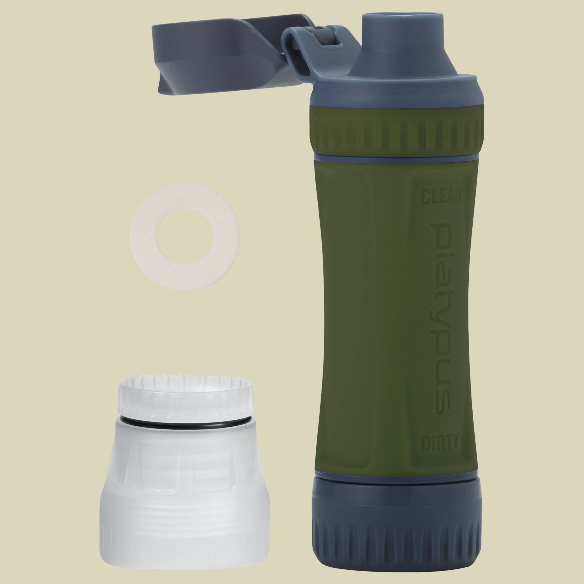 Quickdraw Filter one size grün von Cascade Designs (platypus)