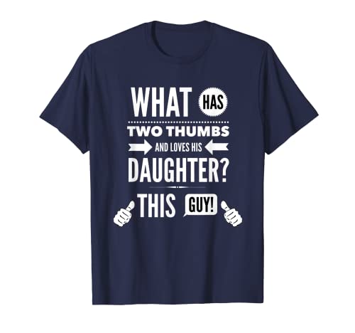 Herren Was hat zwei Daumen | Lustiges Geschenk für Papa T-Shirt Herren Was hat zwei Daumen | Lustiges Geschenk für Papa T-Shirt von Cascadia Dad Gifts and Dad Shirts