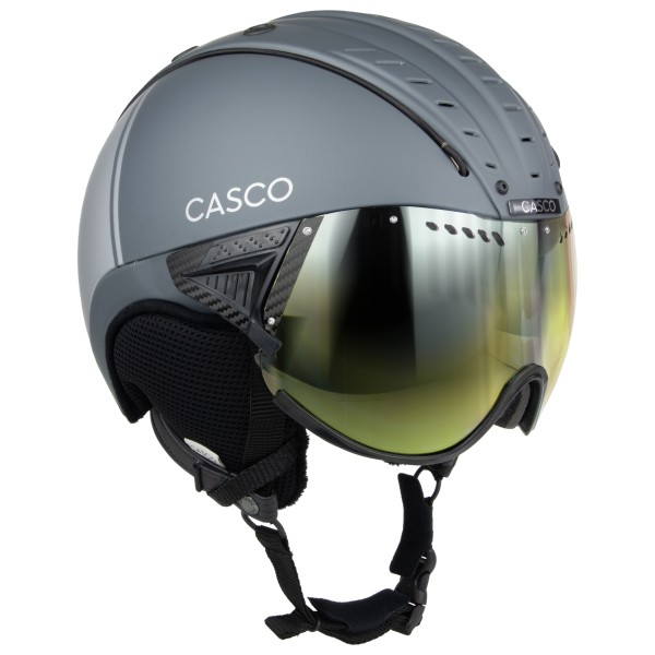 CASCO - SP-2 Carbonic Fragment S3 - Skihelm Gr XL - 60-62 cm grau von Casco