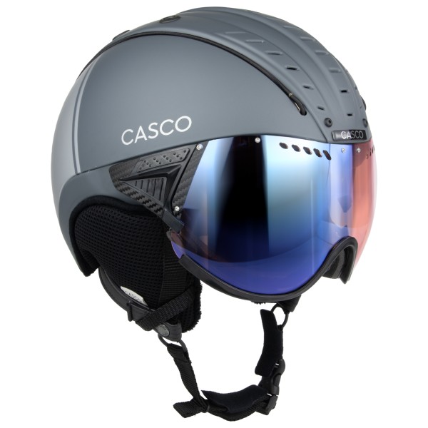 CASCO - SP-2 Photomatic Fragment S1-2 (VLT 22-54%) - Skihelm Gr M - 55-57 cm grau von Casco