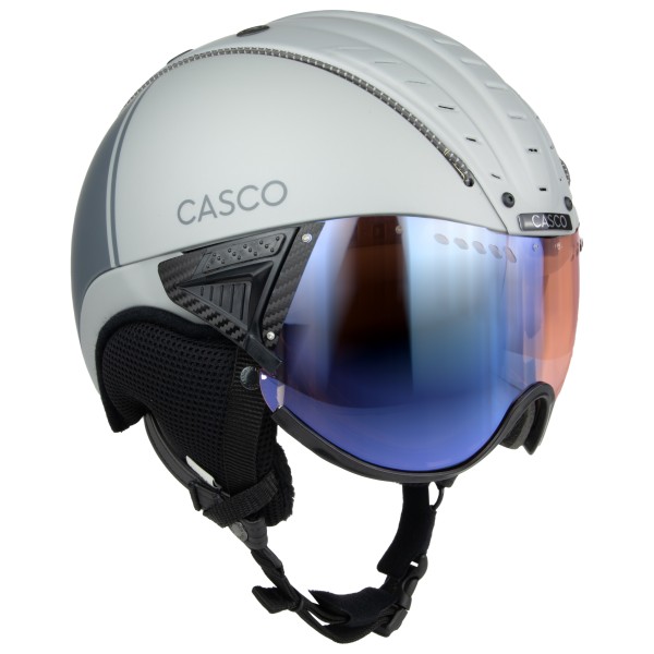 CASCO - SP-2 Photomatic Fragment S1-2 (VLT 22-54%) - Skihelm Gr M - 55-57 cm grau von Casco