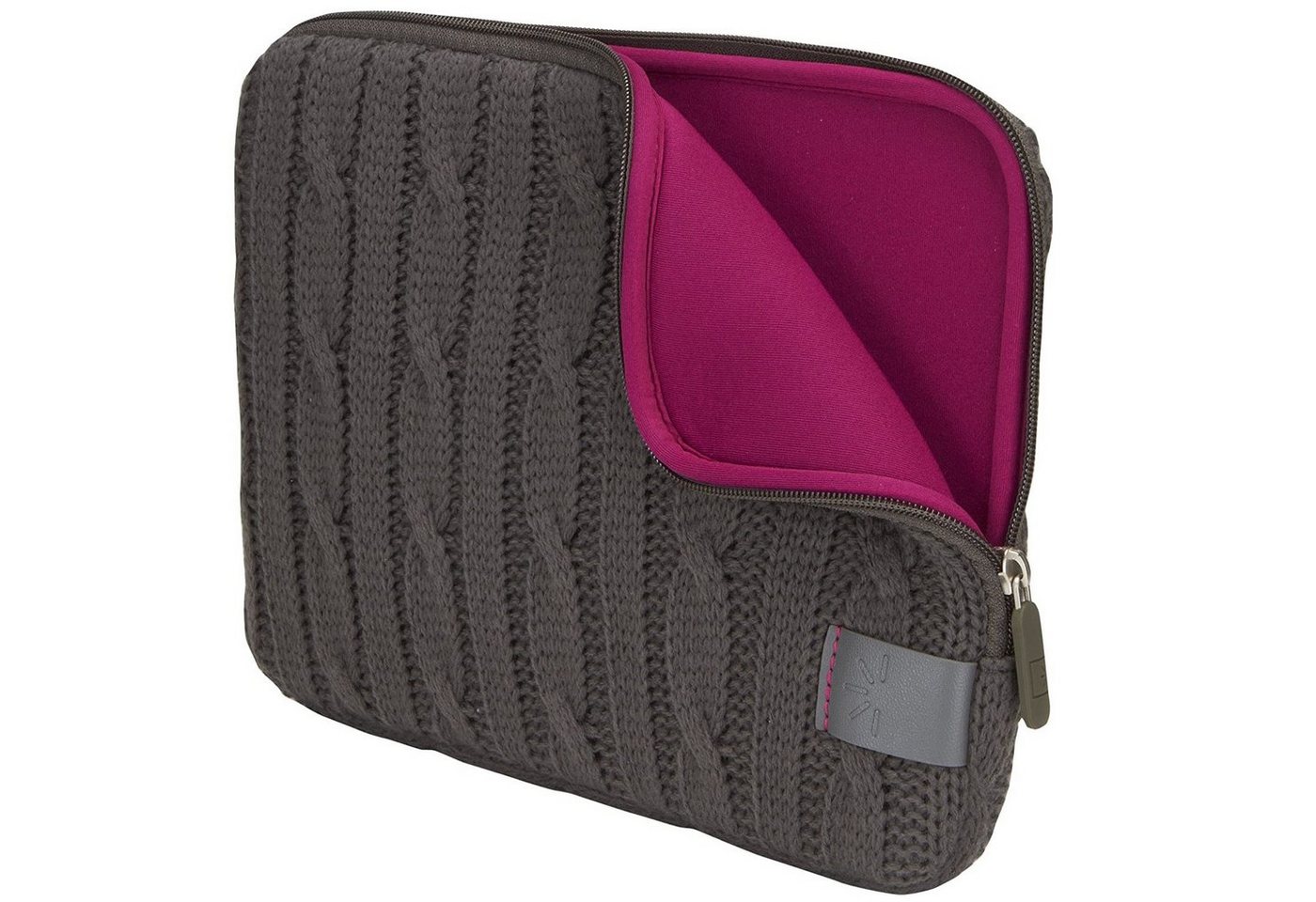 Case Logic Laptoptasche Cover Tasche Schutz-Hülle Strick-Muster, Hülle für Notebook ChromeBook 10 11" und Tablet PC 10,5" bis 12"" von Case Logic