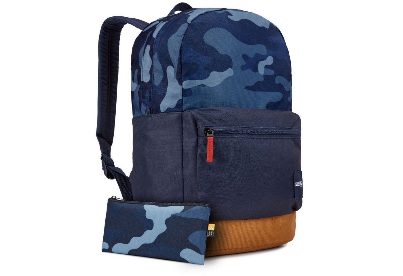 Case Logic Notebookrucksack Commence Backpack Rucksack Blue Camo Cumin 24L (Rucksack mit Mäppchen), Notebook-Tasche Bag für 15" 15,4" 15,6" 16" 16,2" Zoll Notebook Laptop von Case Logic