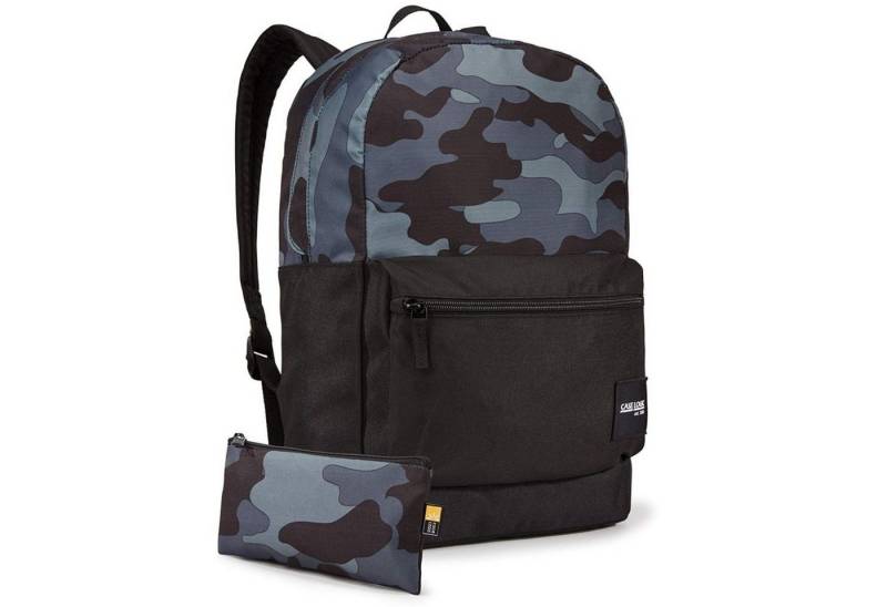 Case Logic Notebookrucksack Commence Backpack Rucksack Camo Black 24L (Rucksack mit Mäppchen), Notebook-Tasche Bag für 15" 15,4" 15,6" 16" 16,2" Zoll Notebook Laptop von Case Logic