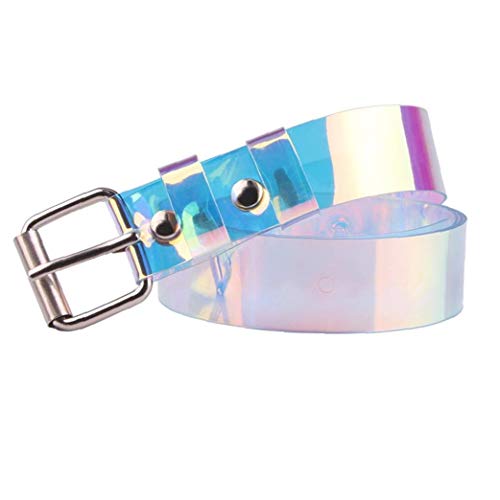Casecover Damen Transparent Gürtelschnalle Pin Plastic Taille Bands Invisible Gürtel Brautkleid Zubehör von Casecover